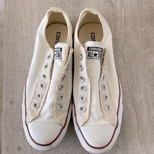 Converse all stars slip on sneakers size 6.5